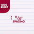 Mead Spiral Notebooks, 12 Pack, 1-Subject, Wide Ruled Paper, 10-1/2" x 8", 70 Sheets per Notebook, Color Will Vary (73699)...