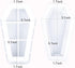 Halloween Coffin Mold Resin Craft DIY Handmade Jewelry Making Tools Coffin Box Storage Box Silicone Resin Art Mold Container...