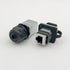 CNLINKO RJ45 Ethernet Industrial Connector, Male Plug & Female Panel Mount Receptacles Socket Jack, Outdoor Waterproof IP67, Metal Case, Fast Data...