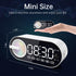 Digital Alarm Clock Bluetooth Speaker, Dual Alarm Clock for Bedroom Wireless Speaker BT 5.0 with Rechargeable 1200mAh Battery, Support FM, TF Card...