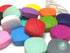 BLUE RABBIT CO Quadrate Silicone Beads for Keychain Making, Necklace, Bracelet (2cm x 2cm, Rainbow)...