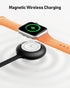 Portable Apple Watch Charger, 1200mAh Magnetic Keychain Wireless Power Bank Watch Charger for iWatch, Portable Magnetic Smart Watch Charger for Ap...
