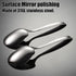 X-Large Buffet Serving Spoons,Heavy Duty Square head Spoons,9.5X2.8 inches 316L Stainless Steel Serving Spoons Pack of 2,Silver...