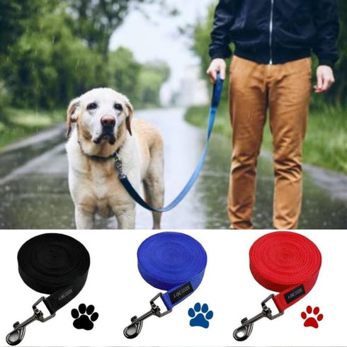 Dog Training Leash 50ft, 30ft, 20ft, and 15ft Long Leads, for Dog Training | Extra Long Line Dog Leash with Handle Great for Puppies & Dogs Traini...
