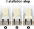 GoodtoU Chair Covers for Dining Room 4 Pack, Stretch Parson/Dining Chair Slipcover Removable Washable Chair Protector for Home/Restaurant/Banquet,...