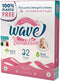 Wave Laundry Detergent Sheets - Unscented (64 Loads) - Dissolves Faster & Higher Cleaning Power Over Competitors - Multi-Purpose Laundry Cleaner -...