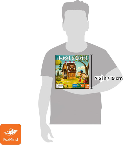 FoxMind Games: Hansel & Gretel, a Cooperative Fairytale, Math, Brothers Grimm Princess, up to 4 Players, 6 and up....