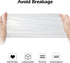 2-4 Gallon Portable Trash Bags,60 Counts Thicken portable Small Garbage Bags for Office, Kitchen,Bedroom Trash Can,Strong Trash Bags?White?...