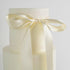 MEEDEE Ivory Satin Ribbon 1-1/2 Inch Ivory Ribbon Lux Satin Double Faced Satin Ribbon by 50 Yards Ivory Beige Polyester Satin Ribbon for Crafts, S...