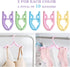 10 Pcs Travel Hangers Cruise Ship Essentials Accessories Portable Folding Clothes Hanger Foldable Drying Rack...