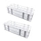 Plastic Test Tube Rack 2 Pack 24 Holes Lab Test Tube Rack Holder for 25mm and Below The Test Tubes, Detachable, White...