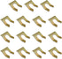 15 PCS Brake Line Clips, Automobile Oil Pipe Clamp, U-shaped Gear Line Handbrake Cable Fixing Hose Clamp, Metal Brake Line Retainer Replacement Ho...