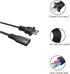 AC Power Cord for HP Envy 5055 4520 4500 4501 5660 5530 5535 5540 5640 7640 7645 100 110 120 Envy Photo 6255 7155 Replacement Printer Cable 2 Pron...