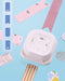 Hole Puncher and Corner Cutter, 4 in 1 with One Oval & Fish Eye Hole, Dovetail & Bevelled Angle Paper Hole Punch for Kids Paper Crafts, Scrapbooki...