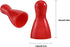 8 x 6 Style Multicolor Plastic Pawns Pieces Game for Board Games, Tabletop Markers Component...