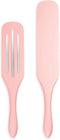 Mad Hungry Spurtle Silicone Set 2-Piece - Kitchen Spatula Spoon Tools for Cooking, Narrow Jar Scraper, Mixing Spoons, Icing Cake & Frosting Knife ...