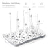Baby Bottle Drying Rack with Tray, Termichy High Capacity Bottle Dryer Holder for Bottles, Teats, Cups, Pump Parts and Accessories, Gray...