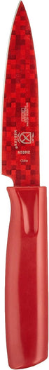 Mercer Culinary 4 Non-Stick Paring Knife, Red...