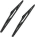2 Pack Rear Wiper Blades for Jeep Cherokee 2014-2022, Hyundai Santa Fe 2007-2012, Mazda CX-5 2013-2022, Mitsubishi Outlander 2003-2006, Lexus RX33...