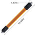 Goupchn Ultra Flat Ghost Wire Flat RG6 Coax Jumper Cable Extreme Slim F Female to Female for Window, Door 1ft...