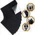 Black Self Adhesive Velvet Fabric, Peel Stick Liners Felt Sticky Flock Backing Paper Soft Sheets DIY Arts Crafts Making Drawers Jewelry Storage Bo...