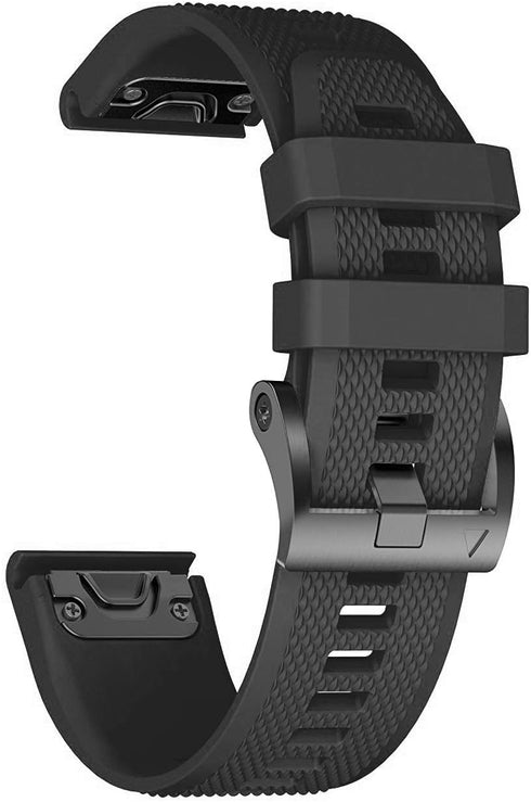 ANCOOL for Fenix 5/6/7 Band 22mm Soft Silicone Watch Bands Compatible With Garmin Fenix 5 Plus/6 Pro/8 47mm/7 Pro/Approach S60/S62 Band(Black,Grey...