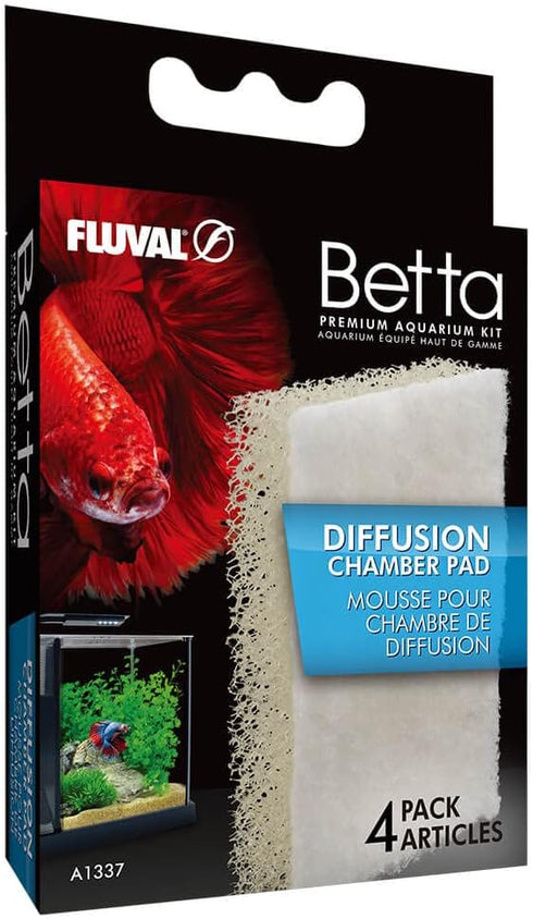 Fluval Betta Diffusion Chamber Pad, Replacement Aquarium Filter Media...