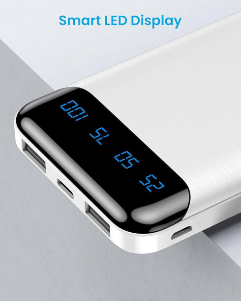 Portable Charger, 10,000 mAh Power Bank, USB C in&Out Fast Charging Battery Pack Compatible with iPhone 15/15 Plus/15 Pro/15 Pro Max, iPhone 14/13...