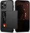 Nvollnoe for iPhone 12 Pro Max Case with Card Holder Heavy Duty Protective Dual Layer Shockproof Hidden Card Slot Slim Wallet Case for iPhone 12 P...