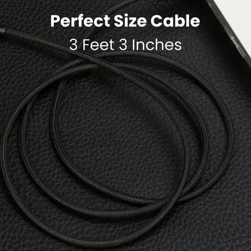 100W 5A PD Fast Charging Data Cable USB A to C Gold Plated Connectors 480 mbs Data sync and Charging with LED Active Connection Light - 3 feet 3 i...