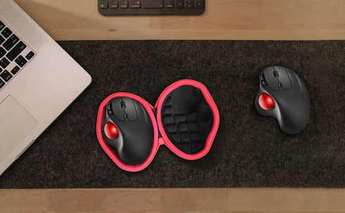 co2CREA Hard Case compatible with Nulea Wireless Trackball Mouse Rechargeable Ergonomic Mouse...