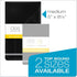 Oxford Idea Collective Top-Bound Medium Hardcover Journal, 5" x 8-1/4", Legal Rule, Black Cover, 120 Sheets (56886)...