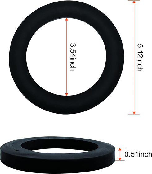 385311652 RV Toilet Seal,385311653 Mounting Seal Kit Replacement for Dometic 300 310 320 Series Toilet...