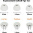 Earbud Replacement Tips Silicone Ear Buds Tips 6 Pairs Ear Bud Replacement Tips Compatible with Samsung Galaxy Buds 2 / Galaxy Buds Plus,Fit in Th...