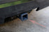 American Black Metal Flag Trailer Hitch Cover - Patriotic Flag Plug (Black, Fits 2'' Receivers)...