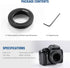 NEEWER T Ring with M42 Threads Compatible with 35mm Canon EOS Cameras & Telescopes, Lens Adapter Ring for EOS-1V 1N 5D Mark IV 6D Mark II 80D 70D ...
