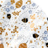 | 12"×54" Hives Bees Honey TPU Vinyl Cute Style Waterproof Transparent Vinyl Fabric for Handbags, Wallets, Quilting...
