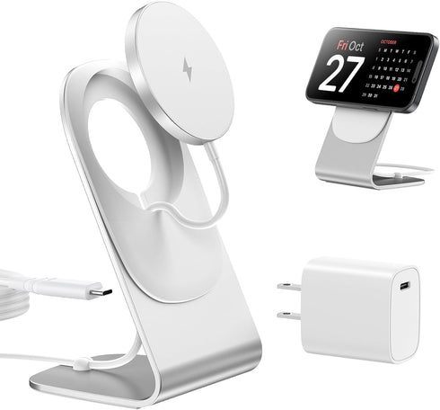 Magnetic Wireless Charger for Apple Series, Mag-Safe Charger Stand 15W Fast Wireless Charging Stand/Pad for iPhone 15 14 13 12 Pro Max Mini, Airpo...