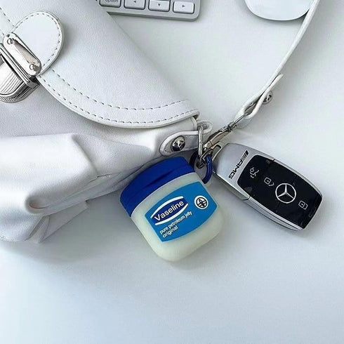 3 in 1 Compatible with Apple Airpods(2nd/1st Generation) Protective Funny Cute Case Cover with Cleaner Kit & Keychain (VSL)...
