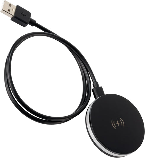 Ultimaxx USB Qi Fast Charger Pad Compatible with iPhone 14/14 Plus/14 Pro/14 Pro Max/13/13 Mini/SE 2022/12/11/X/8, Samsung Galaxy S20 Ultra/ S20/ ...