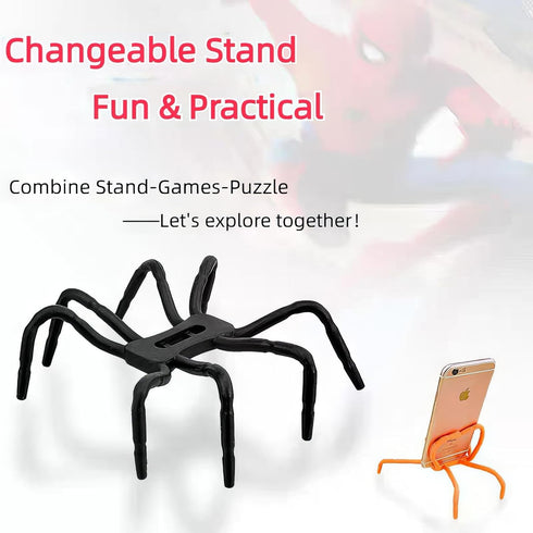 Octo-Grip Spider Flexible Phone Holder – Multi-Angle Stand Mount for Strollers, Cars & Desks, Fits iPhone, Samsung, Google, Sony, Any Smartphone, ...