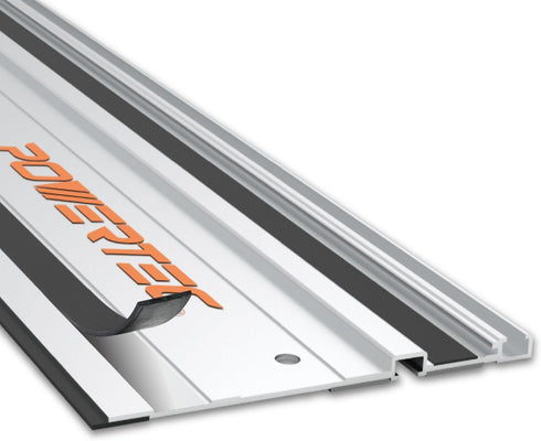 POWERTEC Track Saw Guide Rail Slide Strip, 55" Sliding Guard for Makita, Festool, Milwaukee, POWERTEC Guide Rails, 1PK (71911)...