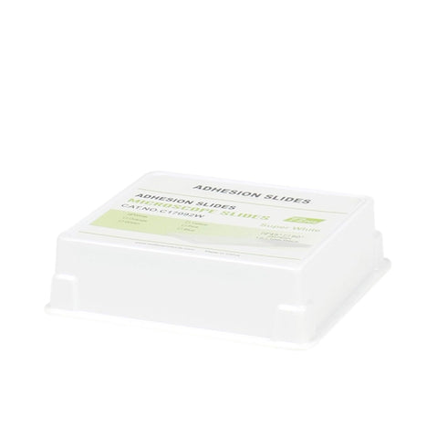 Jackson Global JAP092W Super White Cytology Adhesive Microscope Slides | Ground Edge | 45° Safety Corner | 25X75mm | White Frosted-(Pack of 72 PCS...