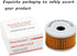 Road Passion Oil Filter for SUZUKI S40 Boulevard 652 2011-2019/ S40 Boulevard 650 2005-2011/ Sp600 600 1985...