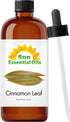 Sun Essential Oils - Cinnamon Leaf 4oz Bottle for Humidifier, Diffuser, Soaps, Candles, Aromatherapy, Home Care - Cinnamon Leaf Essential Oil for ...