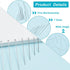 PH PandaHall 700 Pcs 304 Stainless Steel Flat Head Pins Findings 7 Styles Jewelry Making Pin 3/5 2 Inch Length 23 Gauge for Earring Jewelry Craft ...