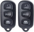 ECCPP HYQ12BBX Keyless Entry Car Key Remote Fob Replacement for 99-2009 for T oyota 4Runner/ 98-1999 for T oyota Avalon/ 01-2007 for T oyota Sequo...