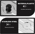 Slice Toaster Lid Toaster Lid 2 Slice Toaster Cover Bread Maker Cover Stainless Steel Toaster Appliance Top Cover Bread Machine Cover Sandwich Mac...