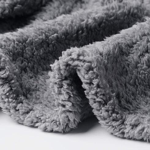 1 Pack 3 Calming Blankets Fluffy Premium Fleece Pet Blanket Soft Sherpa Throw for Dog Puppy Cat Beige/Black/Grey Small (23" x16'')...