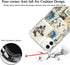 Skull and Blue Butterfly Phone Case Compatible with iphone 11?Vintage Newspaper Skull Bones Phone Cover for Girl Women Men,Unique Soft TPU Bumper ...